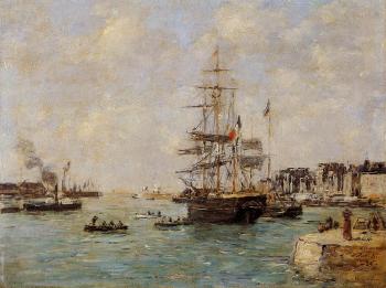 Eugene Boudin : Le Havre, the Outer Port